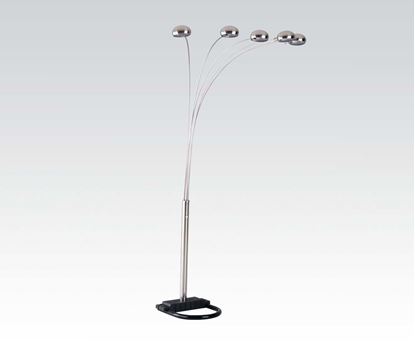 Picture of 5 Caps Style Floor Lamp/Chrome