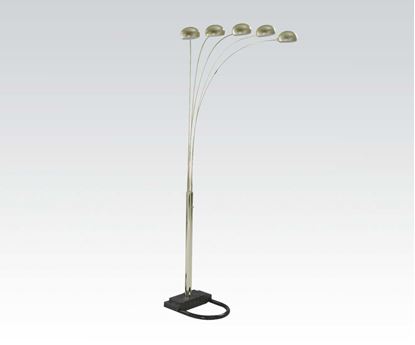 Picture of 5 Caps Style Floor Lamp/Chrome