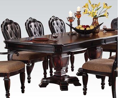 Picture of Modern Le Havre Two Tone Brown Dining Table