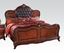 Picture of Dorothea Antique Cherry Finish Queen Bed