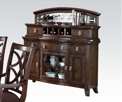 Picture of Keenan Dining Server in Walnut Finish