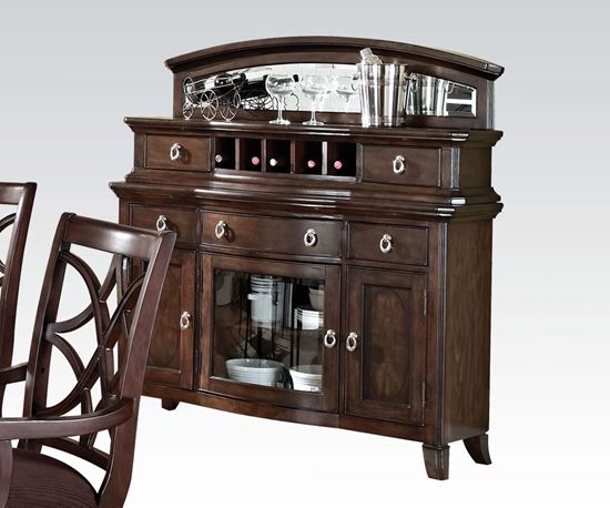 Picture of Keenan Dining Server in Walnut Finish