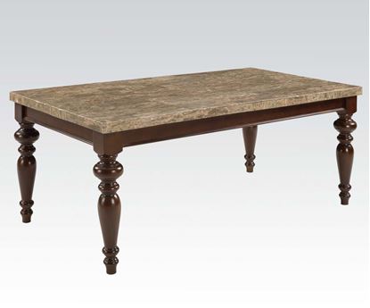 Picture of Bandele Emparedora Gray Marble Top Dining Table