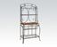 Picture of Hakesa Cherry & Antique Black Baker&#039;s Rack