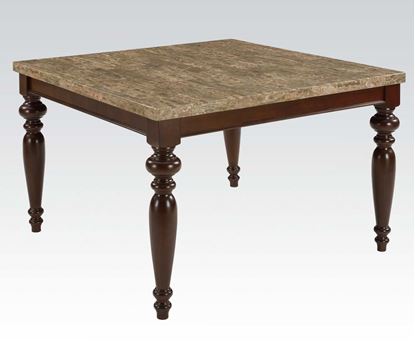 Picture of Bandele Emparedora Faux Marble Top Counter Height Dining Table