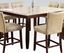 Picture of Britney Counter Height Table with White Square Marble Top