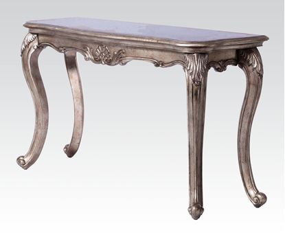 Picture of Chantelle Antique Platinum Sofa Table w/granite top
