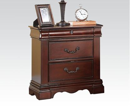 Picture of Estrella Dark Cherry Finish Night Stand