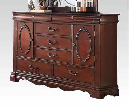 Picture of Estrella Dark Cherry Finish Dresser