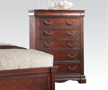 Picture of Estrella Dark Cherry Finish Chest