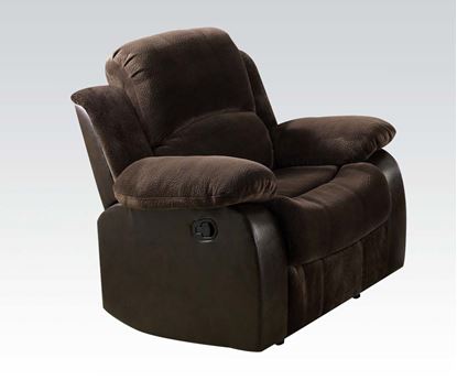 Picture of Masaccio Brown Champion & PU Recliner Chair