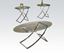 Picture of Glass Top 3pc Coffee/End Table Set
