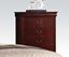 Picture of Louis Philippe III Cherry Finish 5 Drawers Chest 