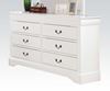 Picture of Louis Philippe III White Queen Set