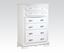 Picture of Flora White Finish Drawer Chest