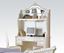 Picture of Pearl White Finish Wood Student Desk