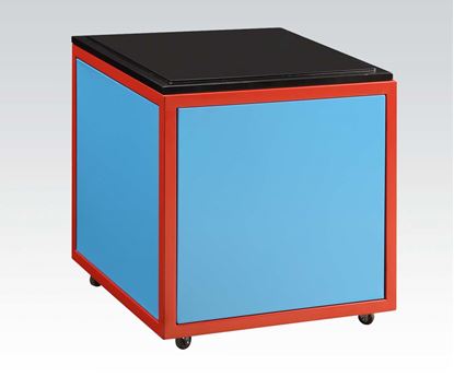 Picture of Blue Train Ottoman