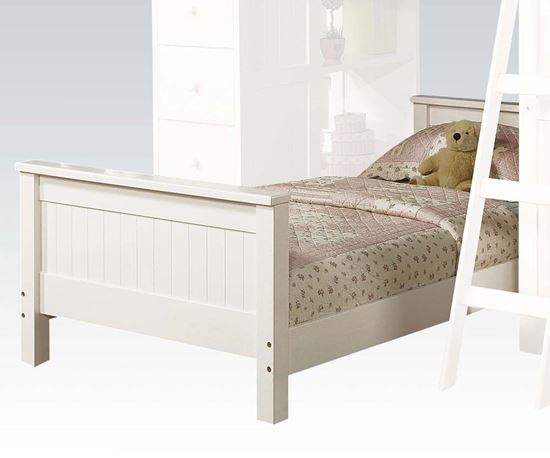 Picture of White Twin Bed (2 Ctn)