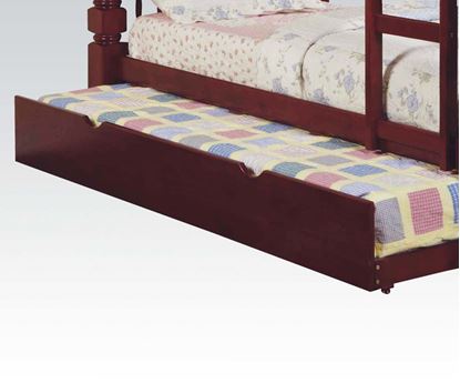 Picture of Cherry Wooden Bunkbed Trundle  W/P2