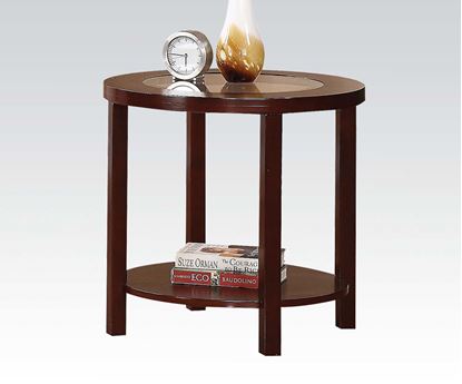 Picture of Pattia Espresso Finish End table