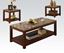 Picture of Bologna Faux Marble Top 3 PCs. Coffee and End Table Set