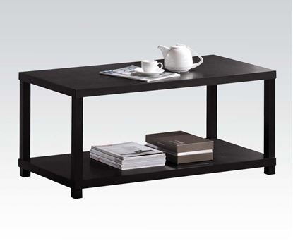 Picture of Contemporary Espresso Occasional Coffee Table