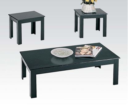Picture of Calico Black Coffee End Table Set