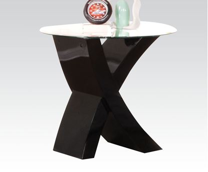 Picture of Black Finish end Table