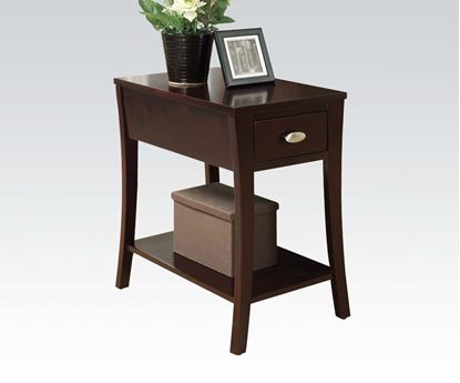 Picture of Corin Side Table in Espresso Finish