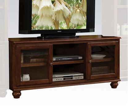 Picture of Dita Walnut Finish TV Stand