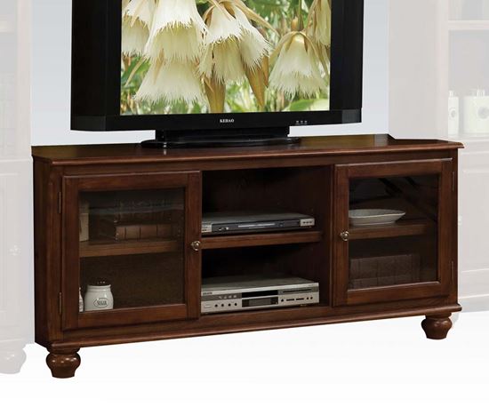 Picture of Dita Walnut Finish TV Stand