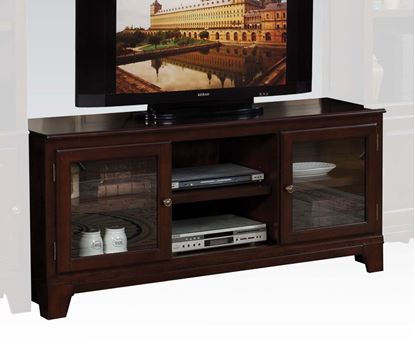 Picture of Keenan Merlot Finish TV Stand