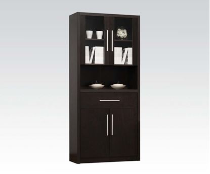 Picture of Malloy Espresso Entertainment Center Cabinet