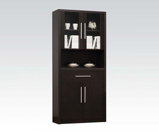 Picture of Malloy Espresso Entertainment Center Cabinet