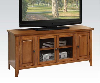 Picture of Contemporary Christella Oak TV Stand 