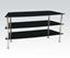 Picture of Marabel Black Tempered Glass TV Stand