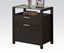 Picture of Loakin Glass Top Wenge File Cabinet