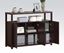 Picture of Contemporary Espresso Executive Cabinet  With 3 Doors and Open Shelf