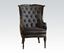 Picture of Black Accent Chair (W/Black Pu)