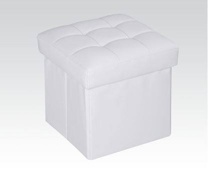 Picture of White Ottoman