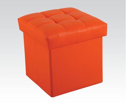 Picture of Orange Ottoman