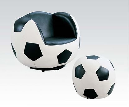 Picture of Allstar II Soccer Chair and Ottoman Set
