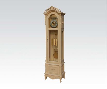 Picture of Antique White Grandfather Clock  W/P2