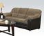 Picture of Modern Connell Brown Corduroy Espresso Sofa 