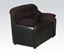Picture of Modern Connell Chocolate Corduroy Espresso Chair 
