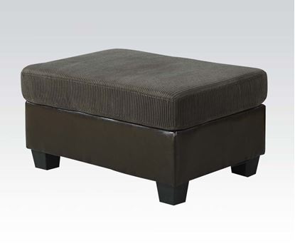 Picture of Connell Contemporary Dark Gray Ottoman  55945