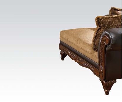 Picture of Fairfax Chocolate/Splurge Chaise 