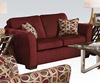 Picture of Jayda Wine Living Room Set