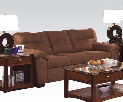 Picture of Aislin Contemporary Espresso Sofa 