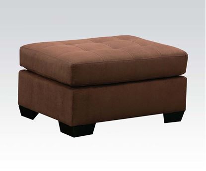 Picture of Aislin Contemporary Espresso Ottoman 